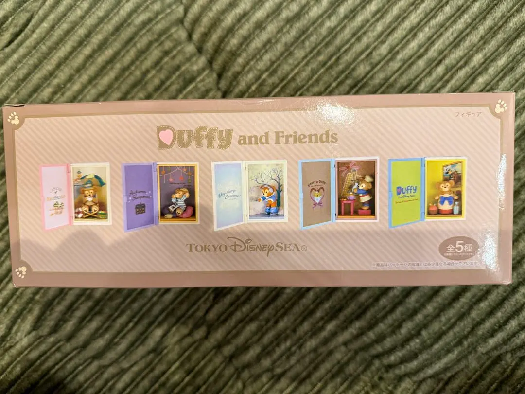 新品未開封ダッフィー20周年限定フィギュア5種コンプリートセット　ディズニーシー