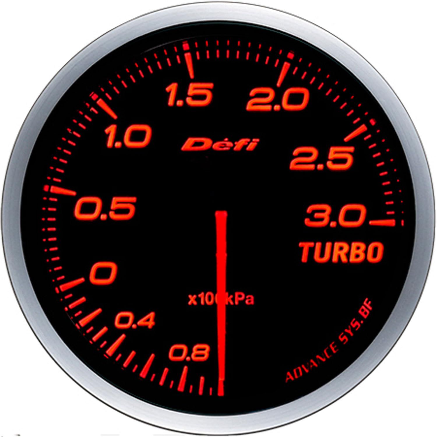 新品 デフィ(Defi) 日本精機 ADVANCE BF 60 TURBO 300kPa RE DF14702