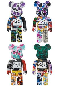 Bape BAPE CAMO 28TH ANNIVERSARY MULTI BERBRICK 400 4(ape)