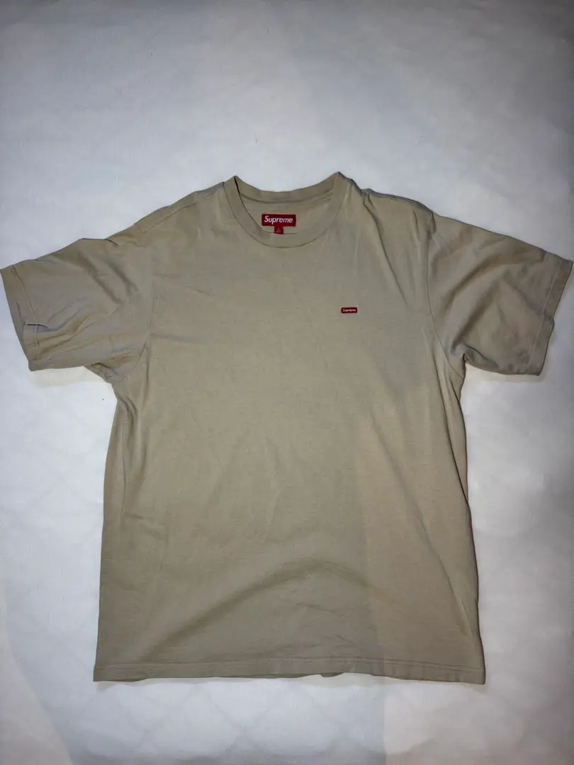 Supreme small box ベージュ Tシャツ 半袖