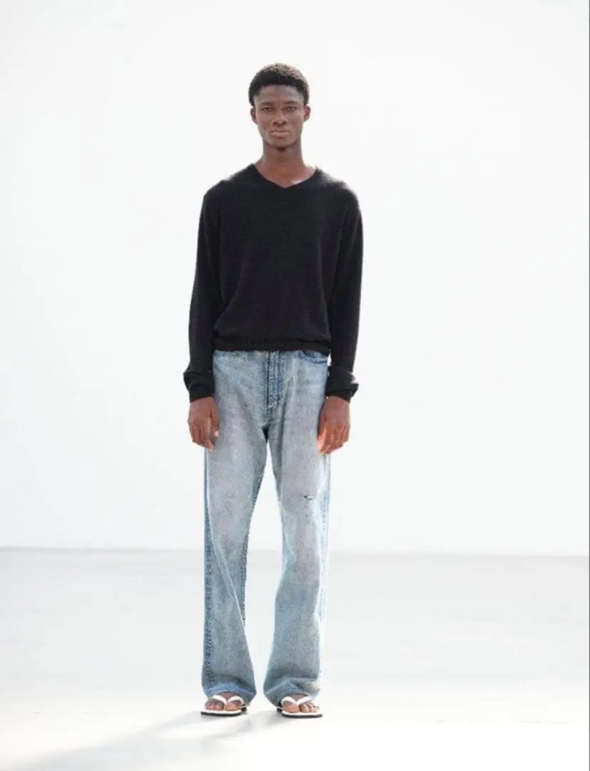 【auralee】FADED SELVEDGE LIGHT DENIMパンツ