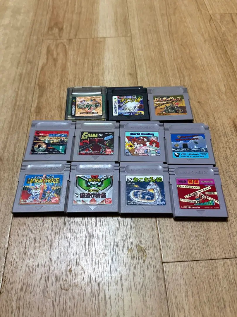 レトロ　ゲームボーイソフト　11点セット　ガンダム　ポケモン色々セット