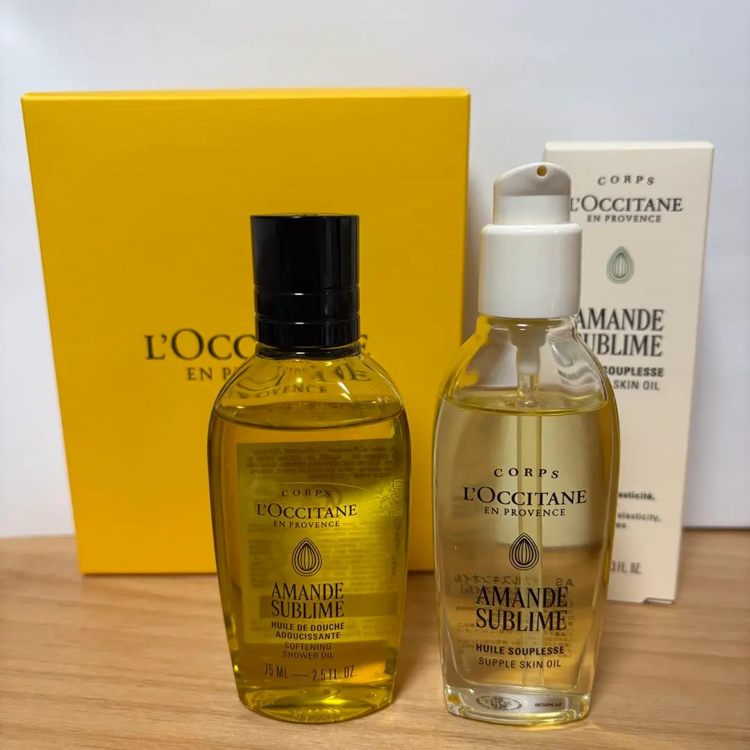 ロクシタン アマンドスブリーム シャワーオイル　サプルスキンオイル