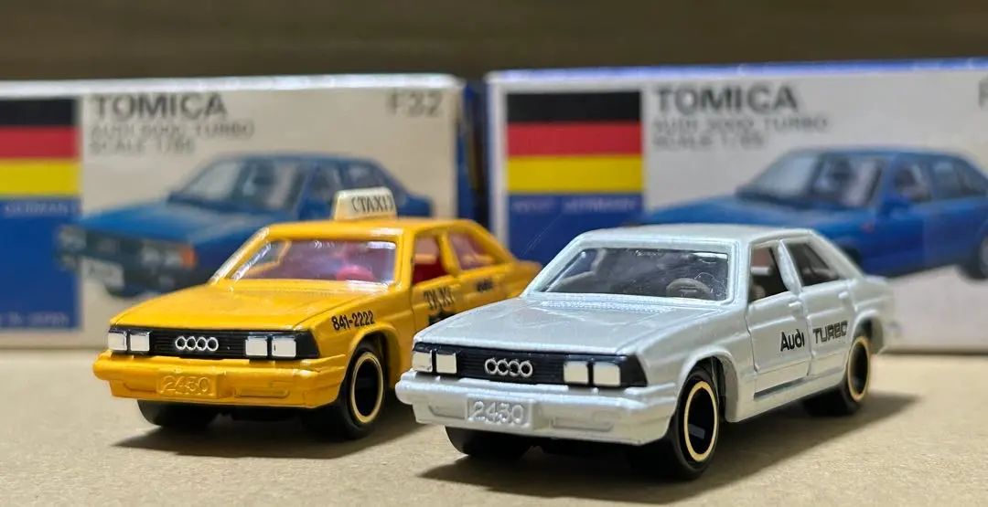 日本製 トミカ アウディ5000ターボ 2台セット
