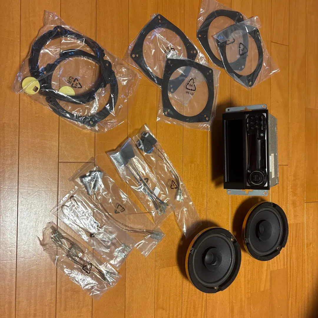 Clarion PS-1692D カーオーディオ スピーカー2個 バッフル・配線