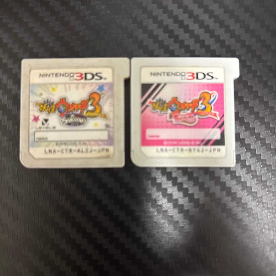 妖怪ウォッチ3スキヤキ　テンプラ 2本セット 3DSソフト　神妖怪多数