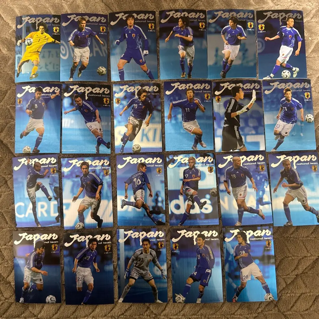 2006年 日本代表カード
