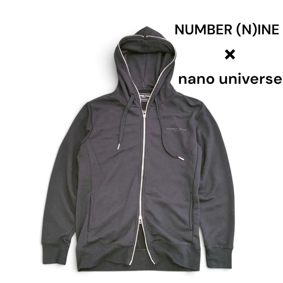 NUMBER (N)INE ナノユニバース ジップパーカー L ナンバーナイン