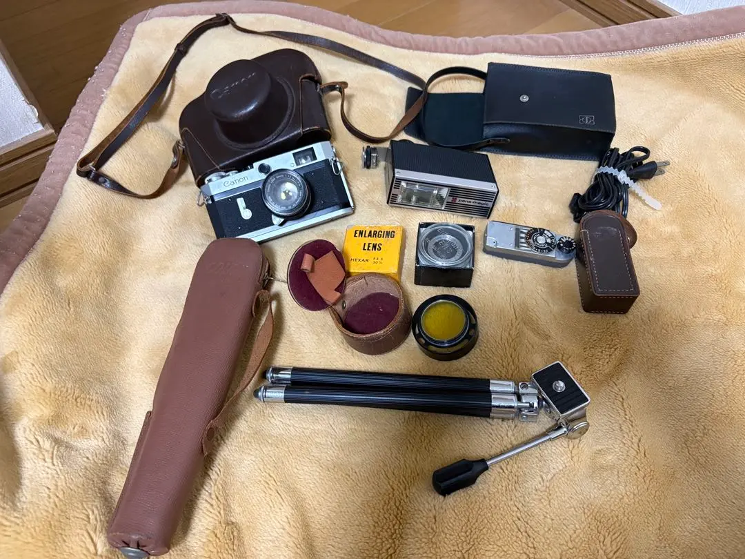 Canon P フィルムカメラ レンズ アクセサリーセット