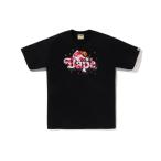 BAPE t ABC SAKURA CAMO MILO ON BAPE TEE