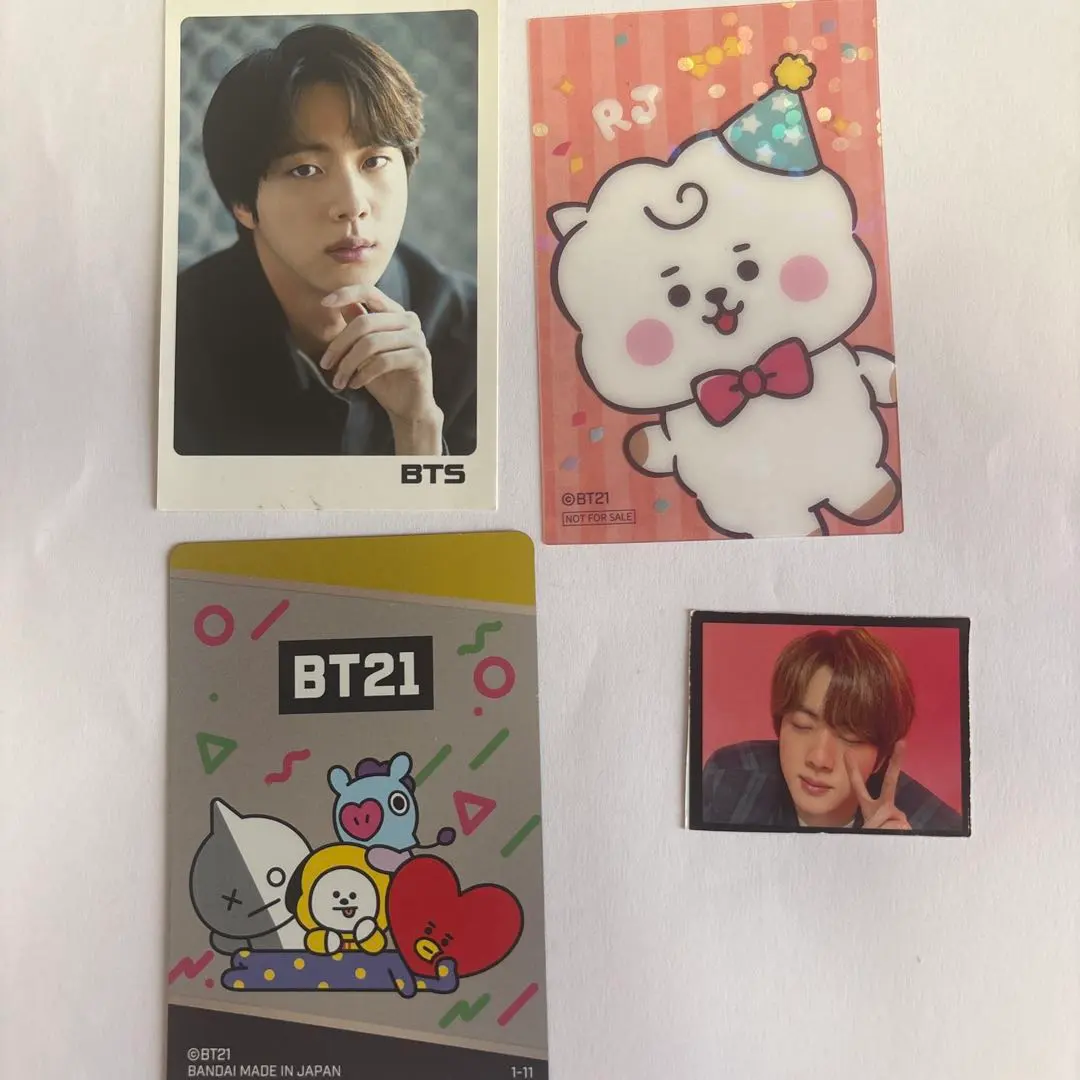BTS Jin トレカ ステッカー セット