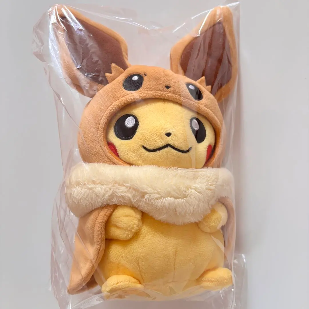 ポケモンセンターオリジナル ぬいぐるみ イーブイポンチョのピカチュウ