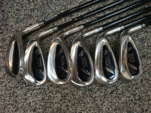 Used Japanese Golf Iron Sets CROSS 67P,A,D MH1100 R