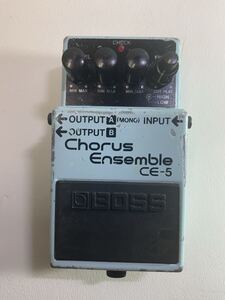 Used BOSS Guitar Pedals Japan BOSS CE-5 made in Taiwan 2003