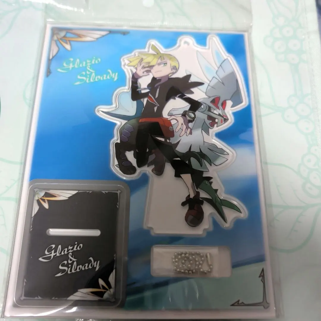 ポケモンセンター アクリルスタンドキーホルダー グラジオ＆シルヴァディ