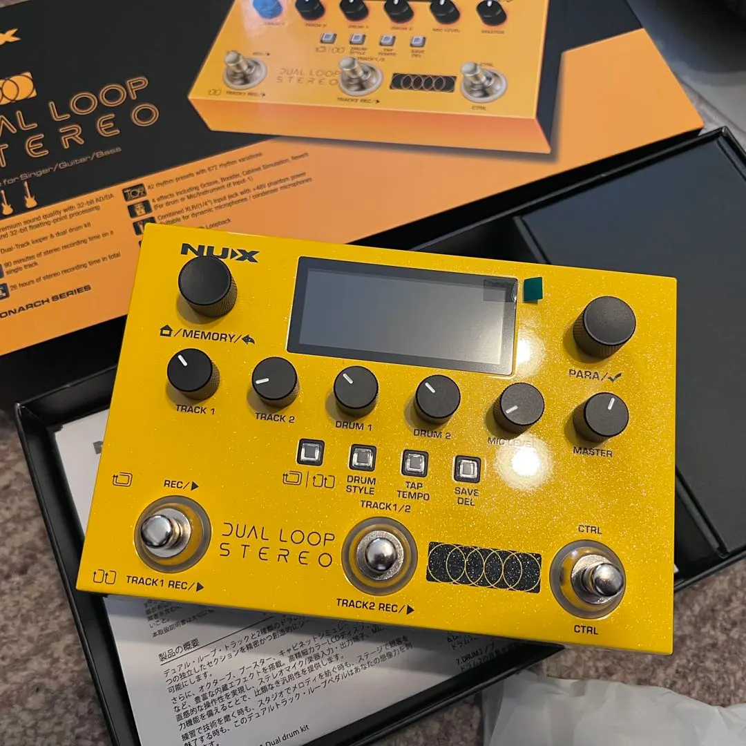 NUX Dual Loop Stereo ルーパー