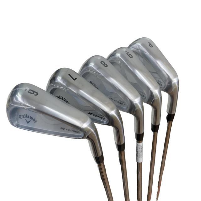 【中古】 キャロウェイ X FORGED MAX(2025) 5S アイアンセット IR NS PRO MODUS3 TOUR105 (フレックスS) メンズ 男性用 右利き 右用 Aランク ゴルフクラブ