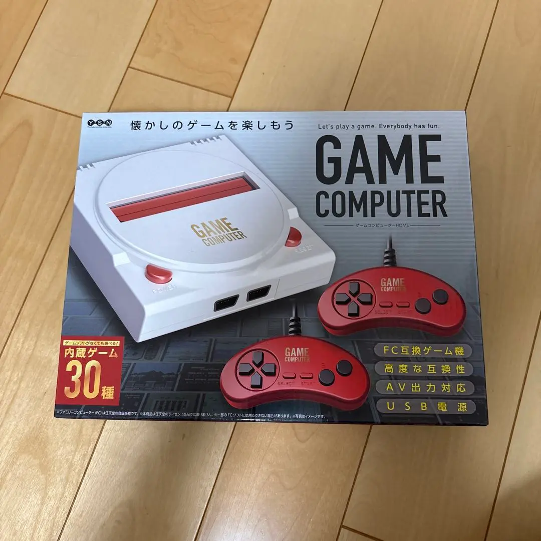 GAME COMPUTER 本体 FC互換機 30種内蔵