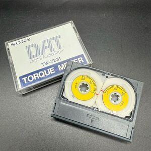 Equipos de audio  SONY TORQUE METER TW-7231 DAT digital audio tape 