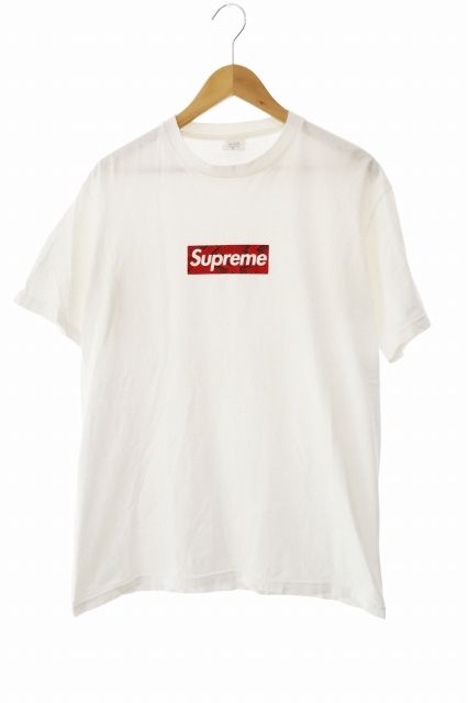 シュプリーム SUPREME 06AW HARAJUKU OPEN Anniversary SNAKE Box Logo Tee 原宿 オープン 記念 スネーク ボックス ロゴ プリント 半袖 Tシャツ M 白 ホワイト ☆AA★260207