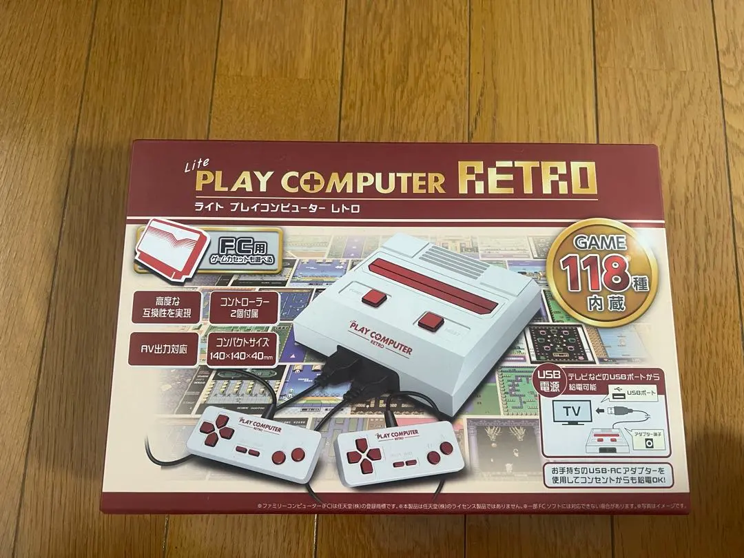 PLAY COMPUTER RETRO 本体 118種ゲーム内蔵