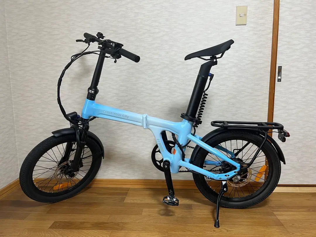 ADO Air 20 Ultra 折りたたみ電動アシスト自転車　ポーラーブルー