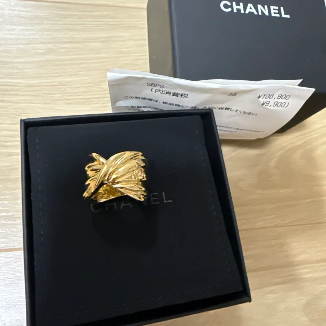 CHANELリング♡2026ほぼ未使用レシートあり