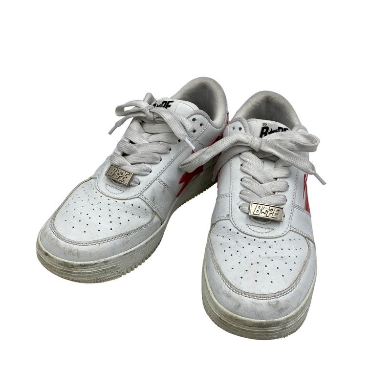 【中古品】 A BATHING APE アベイシングエイプ × COCA-COLA コカ・コーラ BAPE STA LOW ベイプスタ ロー スニーカー シューズ 靴 【162-260511-as-11-izu】