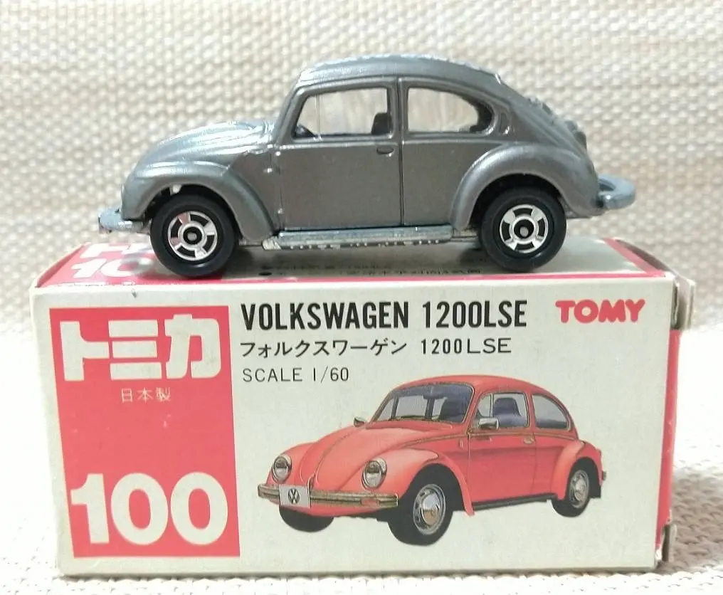 トミカ赤箱100 フォルクスワーゲン1200LSE 東急ハンズ 日本製 当時物