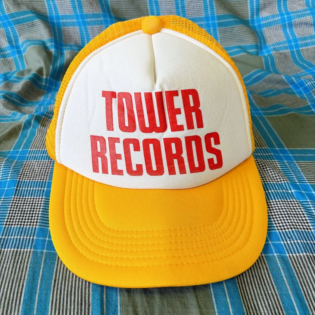 廃盤 希少 TOWER RECORDS タワーレコード メッシュキャップ