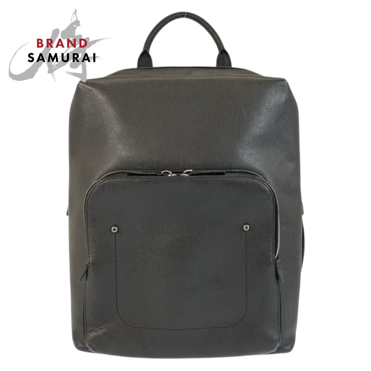 美品 LOUIS VUITTON ルイヴィトン タイガ グリゴリ アルドワーズ ブラック シルバー金具 M30209 バックパック デイパック メンズ 600139【中古】
