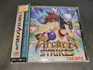 Used Japanese Sega Saturn Games SS TAKARAARCANA STRIKES