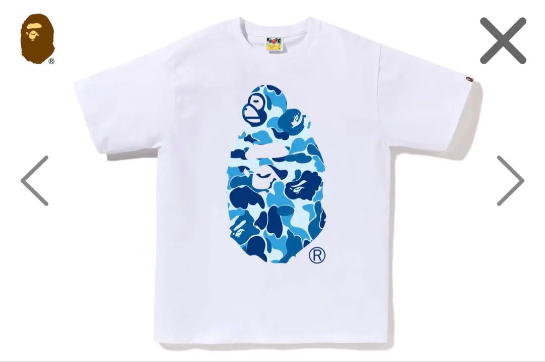 A BATHING APE カモフラージュTシャツ