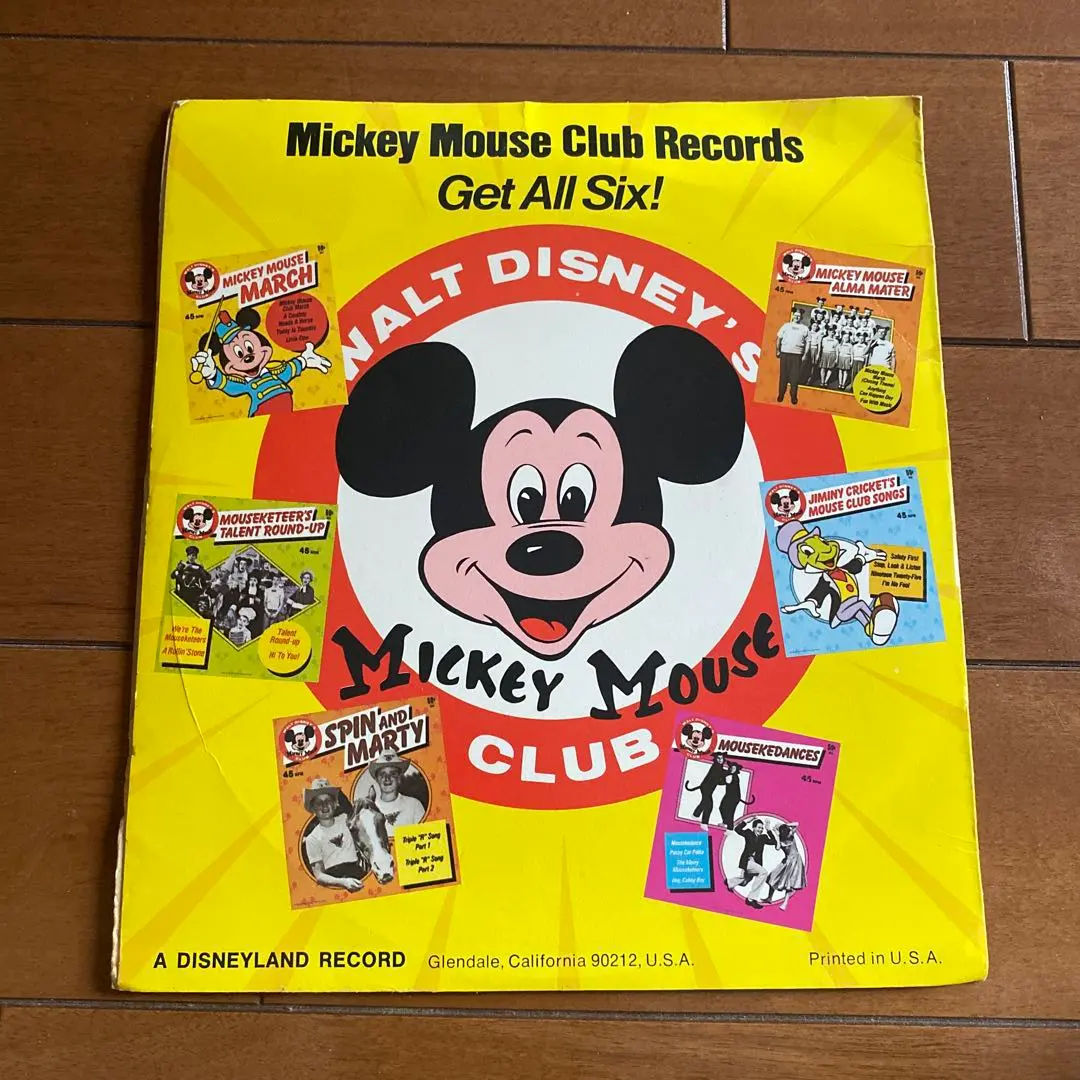Walt Disney Mickey Mouse Club レコード