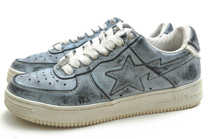 BAPE STA A BATHING APE OZXSHM191012K BAPE STA WEAR AWAY PAINT BLACK