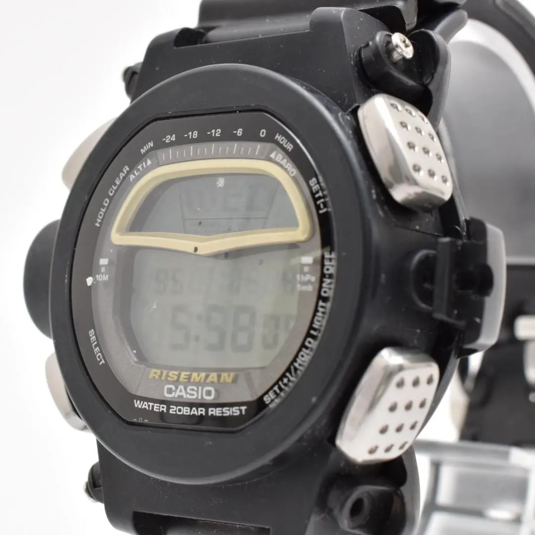稼働品 CASIO カシオ G-SHOCK メンズ腕時計 ライズマン デジタル
