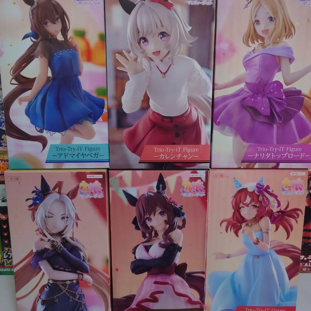 ウマ娘 Trio−Try−iT フィギュア ラウンドワン限定有 6体セット