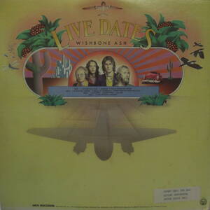 Japanese Vintage Vinyl Records LP WISHBONE ASH:LIVE DATES 2 11R050523