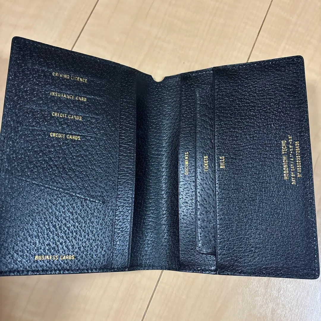 ほぼ日手帳 Travel 黒 手帳カバー 平林奈緒美
