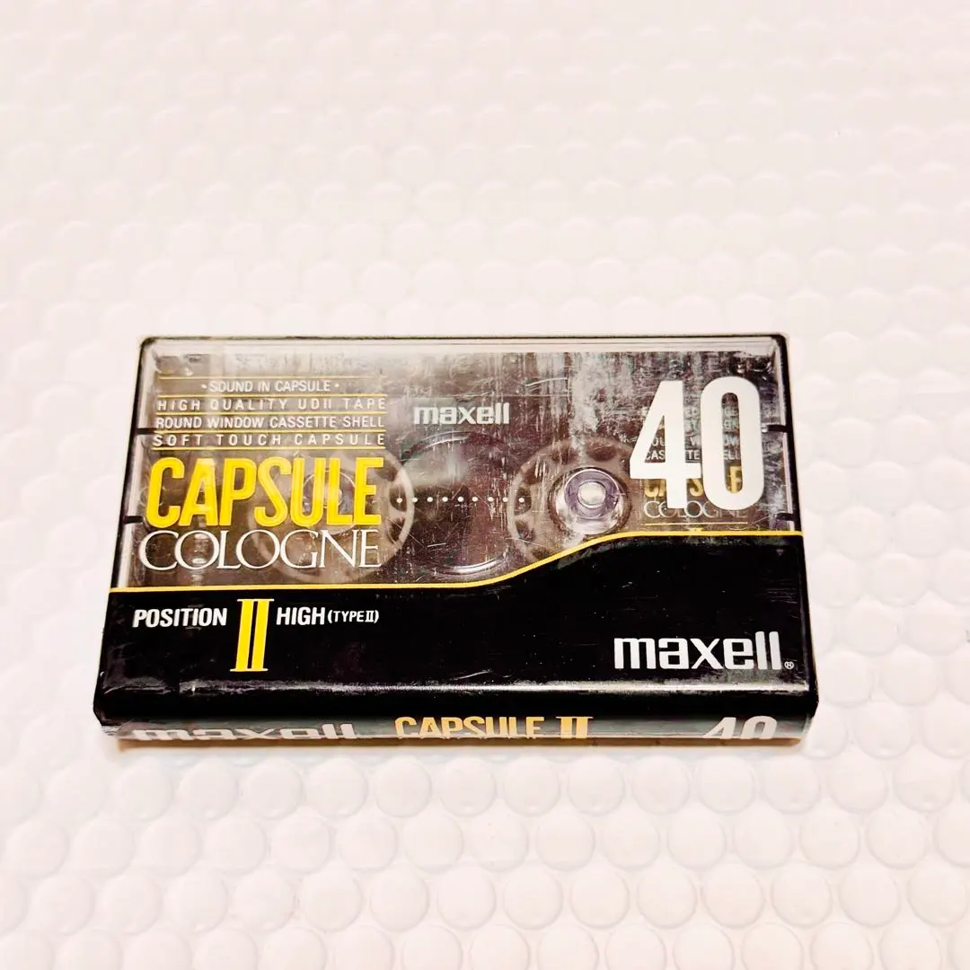 maxell カセットテープ CAPSULE COLOGNE 40分