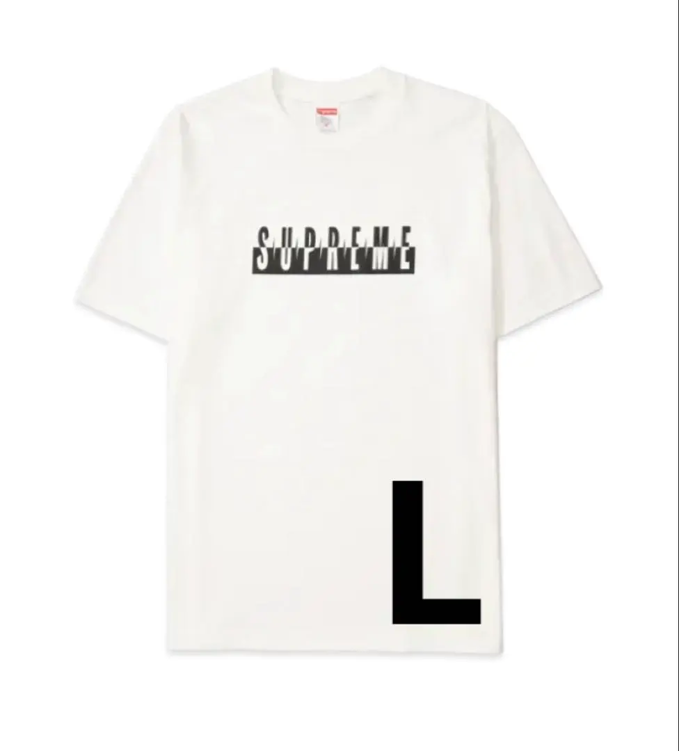 Supreme Split Tee "White"