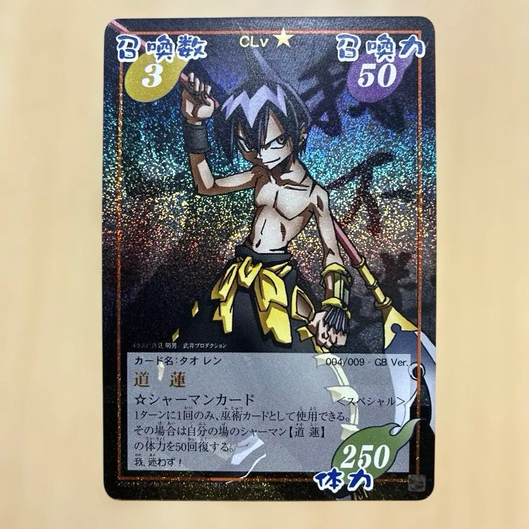 シャーマンキング　超占事略決　GB No004 道蓮　スペシャル
