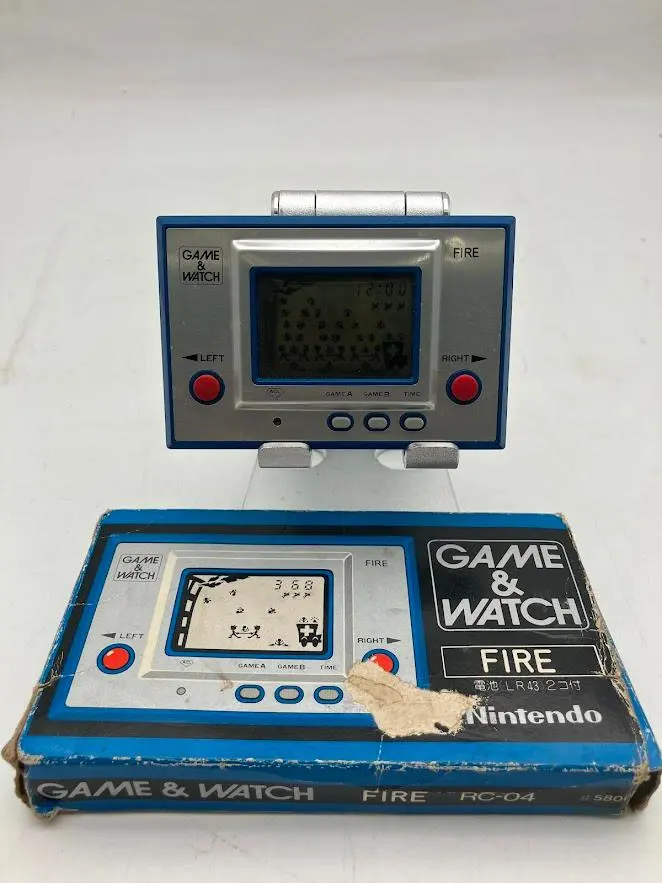 稼働品　Nintendoゲームウォッチ　FIRE