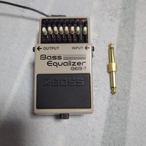 Pedales de guitarra BOSS de segunda mano de Japón BOSS Equalizer GE-7