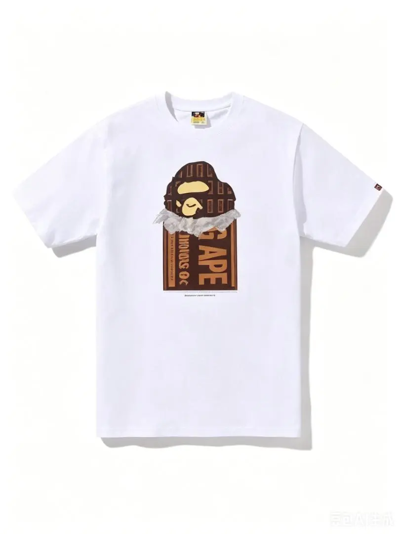 A BATHING APE Chocolate Tシャツ ホワイト