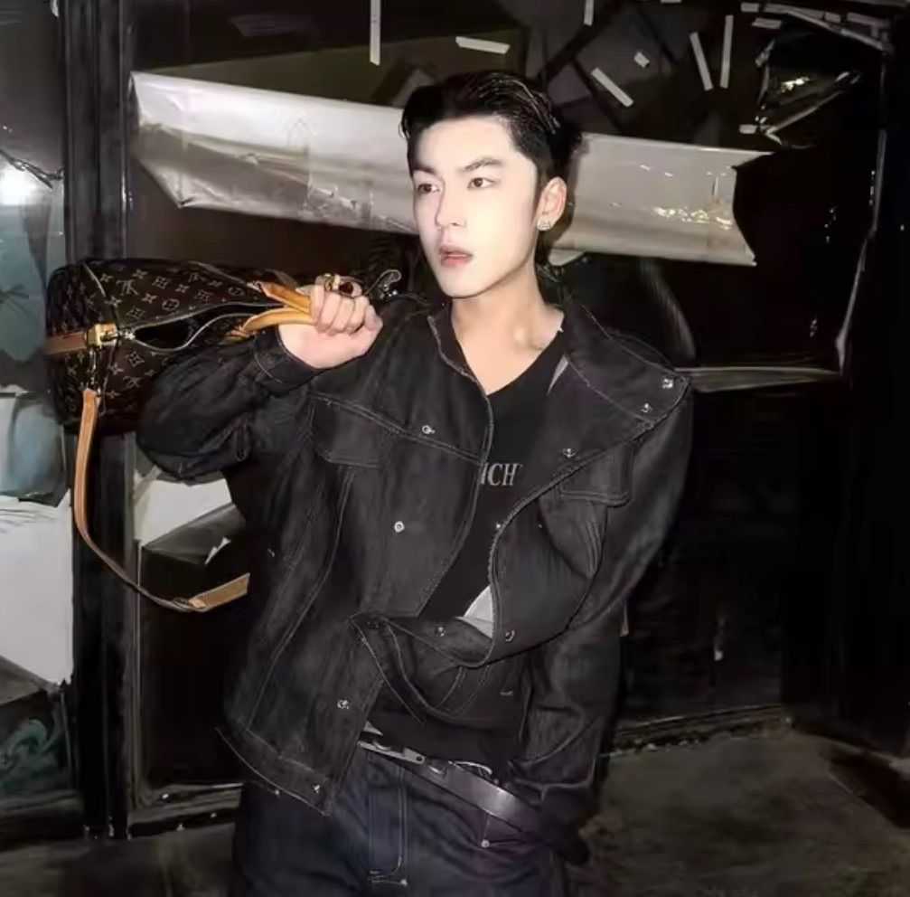 レトロ ストリート ショートワイド デニムジャケット 韓国