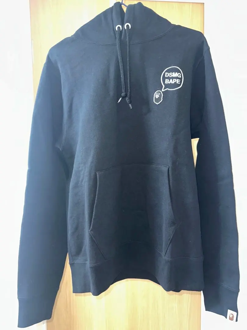 【新品未使用】【廃盤商品】A BATHING APE × DSMG パーカーM黒