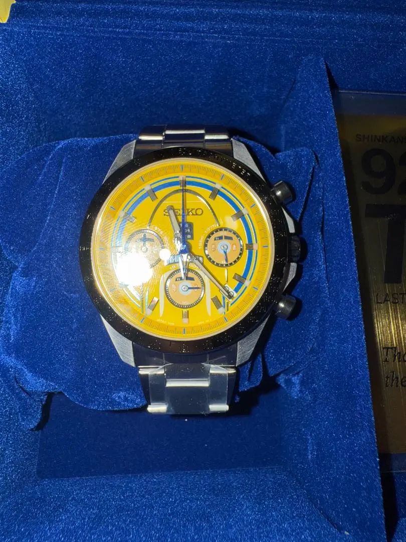 SEIKO クロノグラフ イエロー 5000本限定