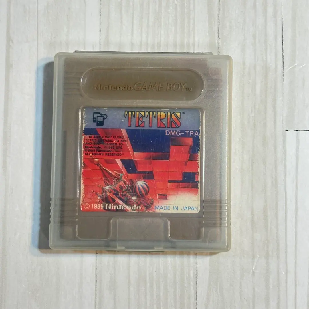 ゲームボーイソフト　テトリス　TETRIS 日本製　レトロゲーム