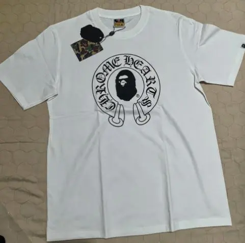 【正規品】CHROME HEARTS × A BATHING APE Tシャツ